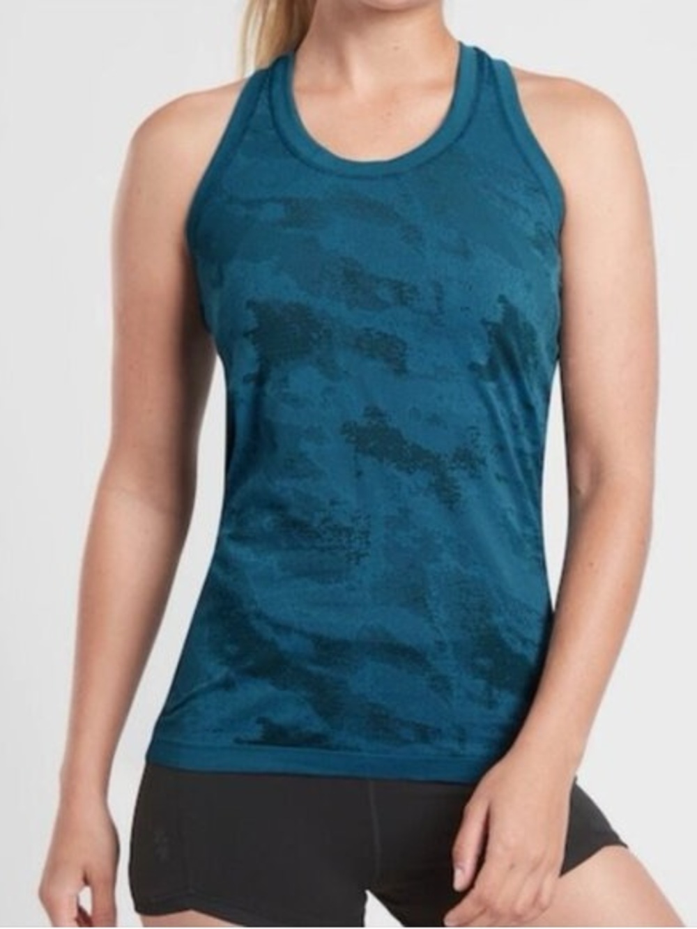 Athleta Camo Racerback Athletic Top